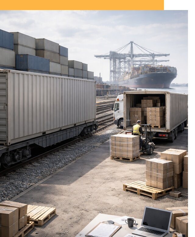 Мультимодальные перевозки грузов по миру от 46904 руб