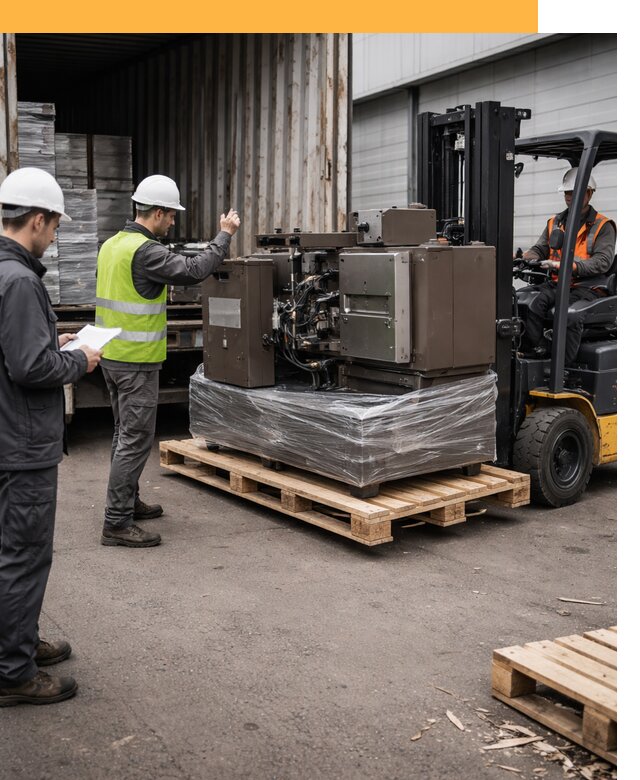 Доставка промышленного оборудования из Европы от 46904