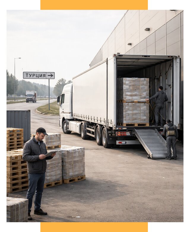 Автоперевозки и доставка фурой из Турции от 125076 р. | СетСервис-Брв