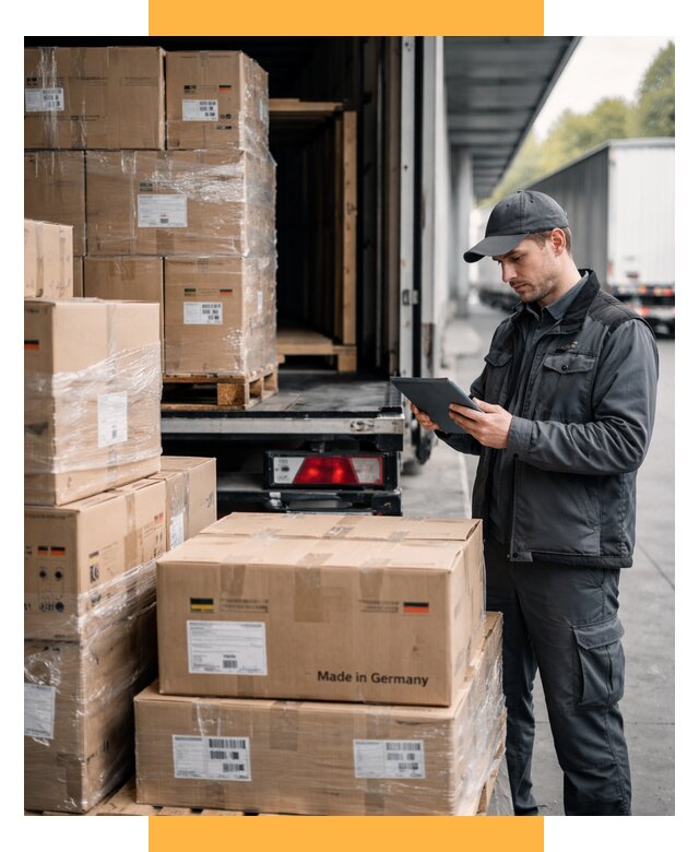 Доставка грузов из Германии от 46904 р. быстро - СетСервис-Брв