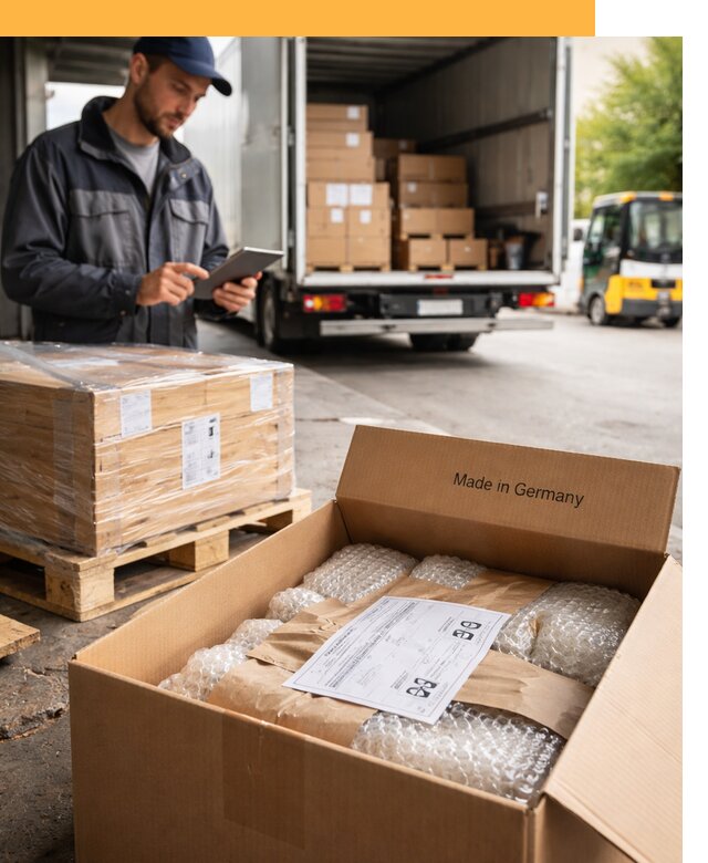 Доставка грузов из Германии от 46904 руб с таможенным оформлением