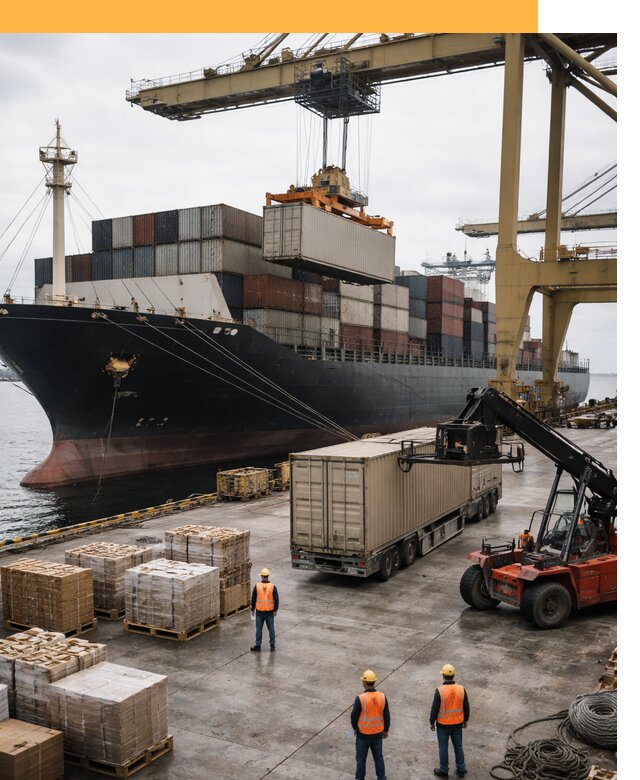 Морские перевозки из Индии: доставка FCL/LCL, таможня от 125076