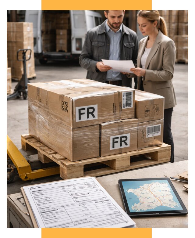 Доставка грузов в Францию от 26058 р., логистика СетСервис-Брв