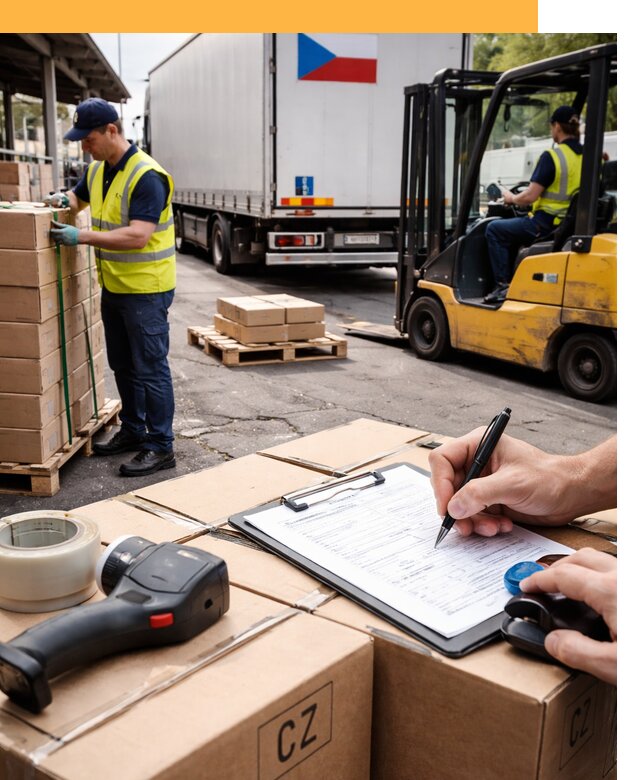 Доставка грузов в Чехию от 36481 руб, международные перевозки