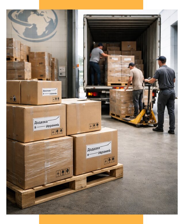 Доставка грузов в Израиль и экспорт от 46904 р. СетСервис-Брв
