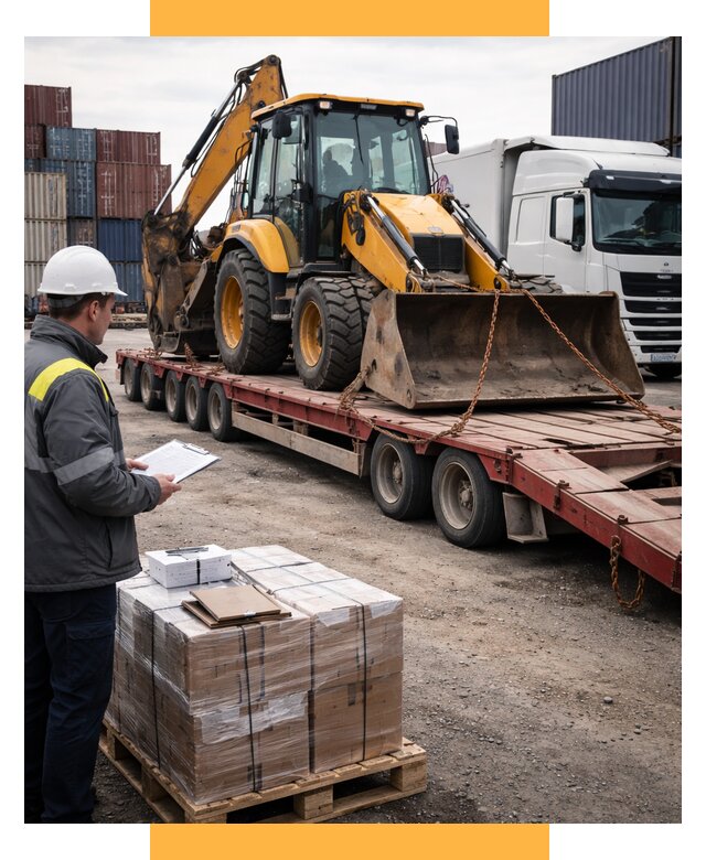 Международная перевозка спецтехники от 46904 р., СетСервис-Брв