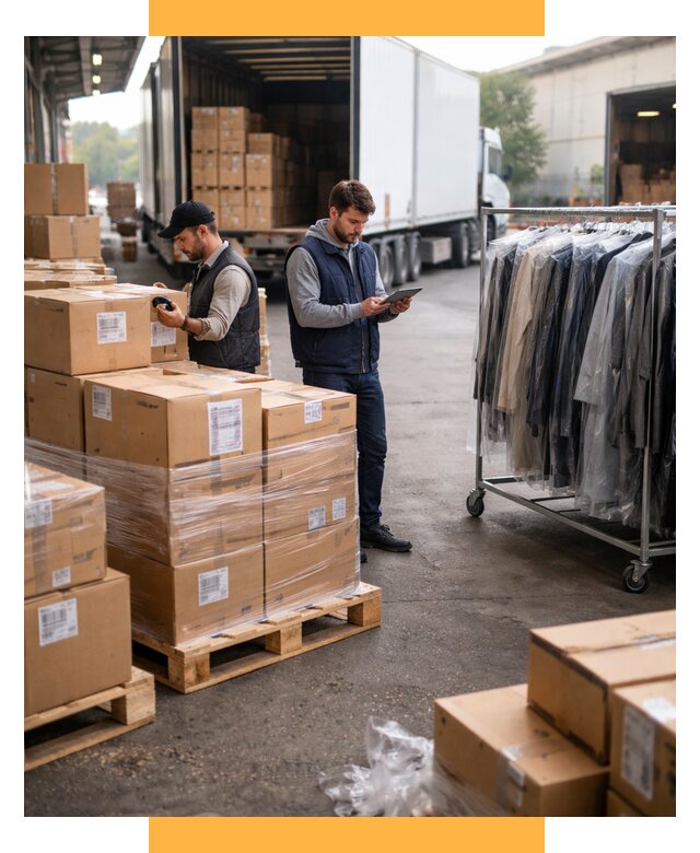 Перевозка и доставка одежды из Китая от 7817 р., СетСервис-Брв