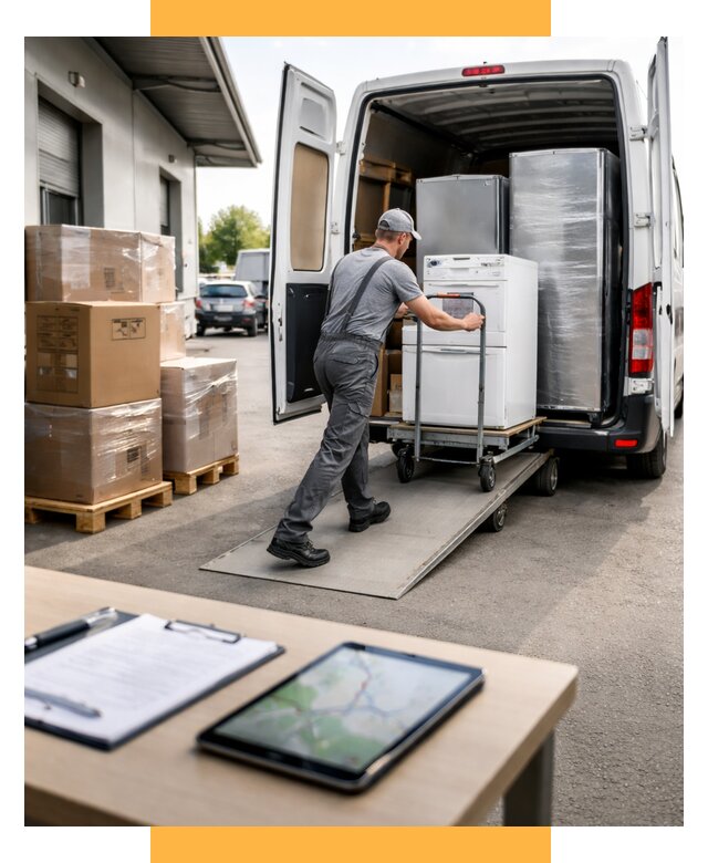 Перевозка бытовой техники от 6775 р. - логистика СетСервис-Брв