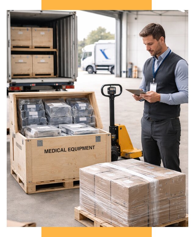 Перевозка медицинского оборудования от 15635 р. в СетСервис-Брв