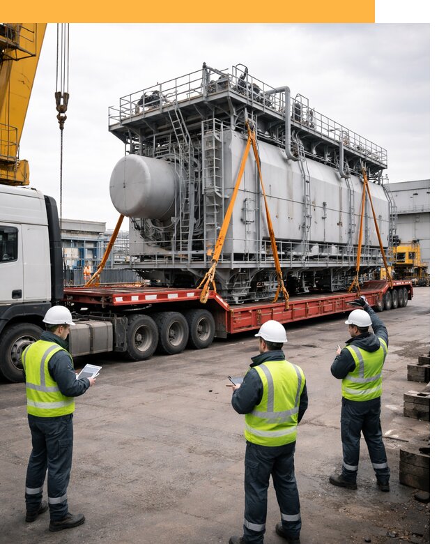 Перевозка негабаритных грузов по миру от 125076 руб