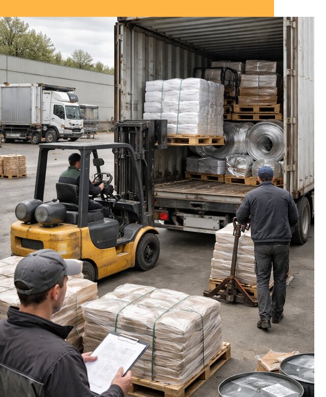 Международная перевозка сырья для производства от 6775 руб