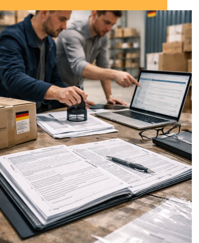 Таможенное оформление грузов из Германии от 9381 руб.