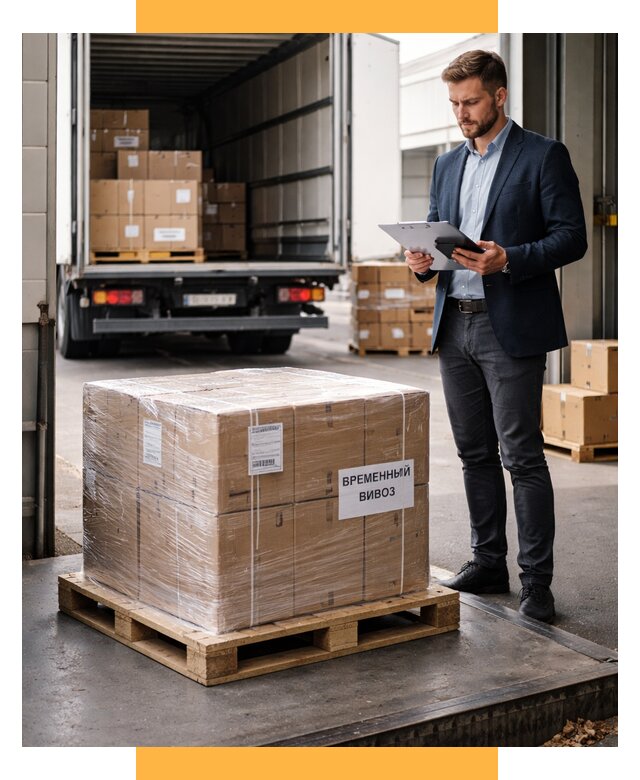 Временный вывоз товаров под ключ от 8338 р. | СетСервис-Брв