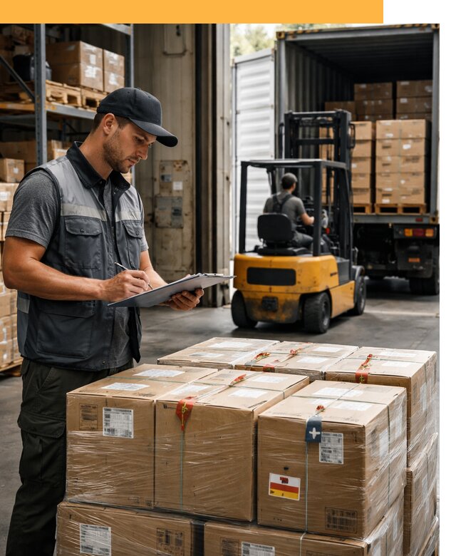 Реэкспорт товаров с таможенным оформлением и доставкой от 12508