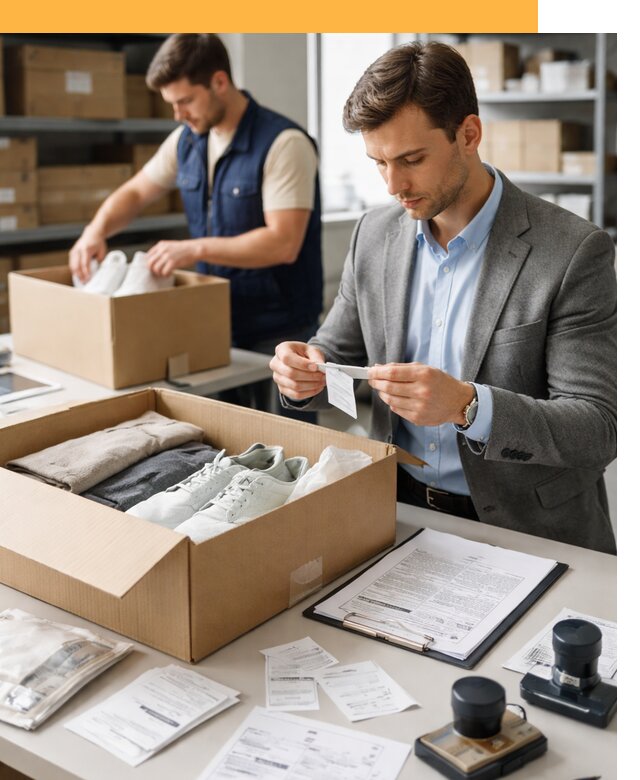 Таможенное оформление одежды и обуви по выгодной цене от 6775 руб