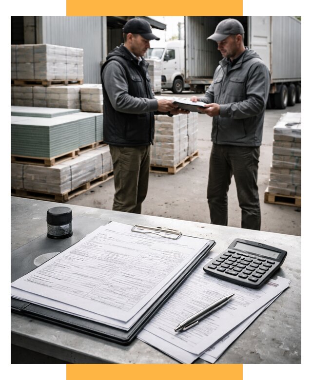 Таможенное оформление стройматериалов от 8860 р. | СетСервис-Брв