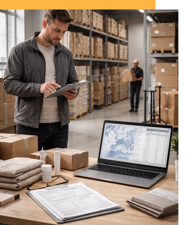 Закупка товаров в Европе под ключ: доставка, таможня от 7817 руб